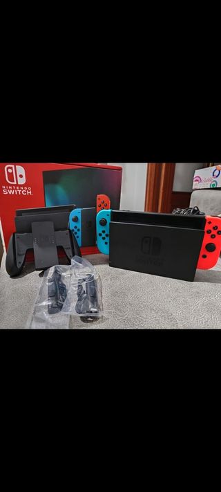 Nintendo Switch Azul y Rosa