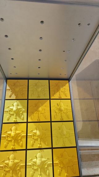 Vitrina expositora cristal y aluminio