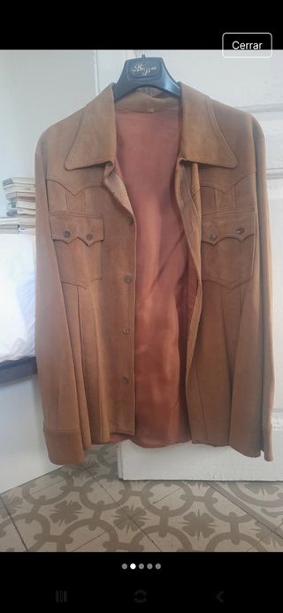 Chaqueta ante marrón