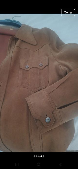 Chaqueta ante marrón