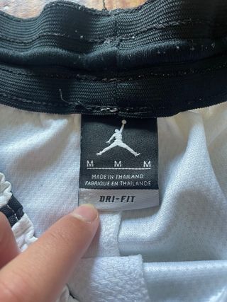 Pantalones Cortos Jordan Blancos
