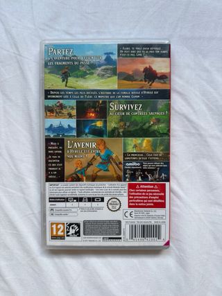 Nintendo Zelda Breath of the Wild Switch