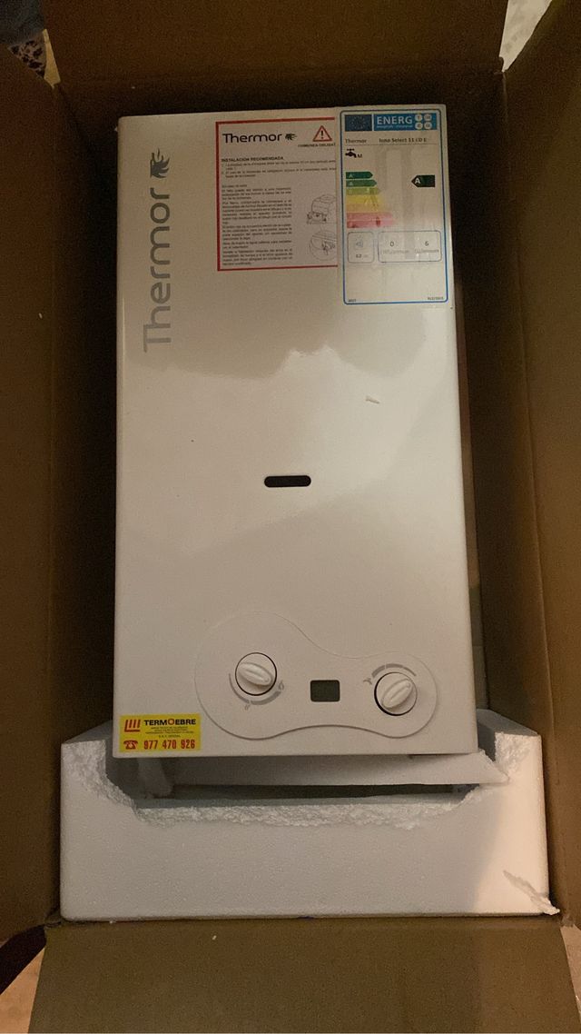 Caldera de gas Thermor blanca