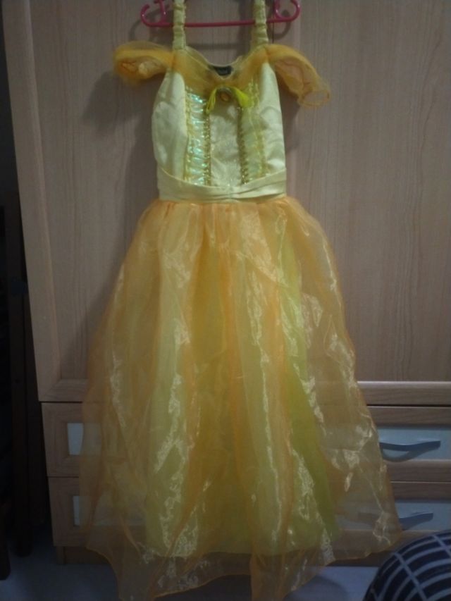 Disfraz Princesa Bella Niña Talla 150