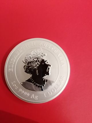 Moneda Plata Isabel II Australia 1oz