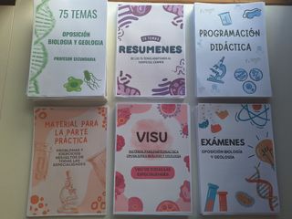 Material Completo Oposicion Biologia y Geologia 