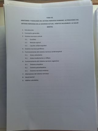 Material Completo Oposicion Biologia y Geologia 