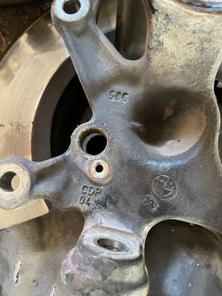 Mozzi fuselli e dischi anteriori BMW E46