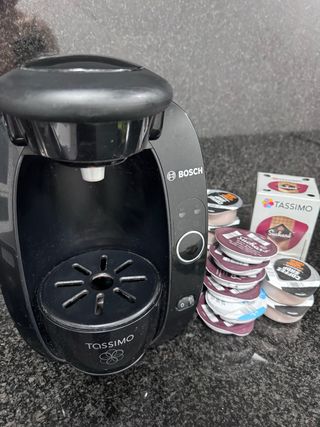 Cafetera Bosch Tassimo + Cápsulas