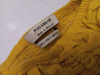 Pull&Bear Top Amarillo XS/34/6