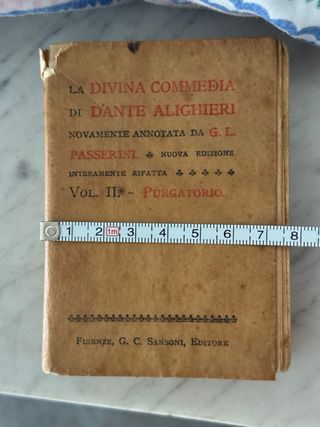Volumi DIVINA COMMEDIA (Purgatorio/Paradiso)