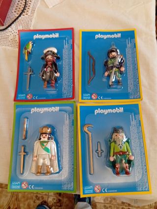 Playmobil Pirata, Rey, Guerrero y Mago
