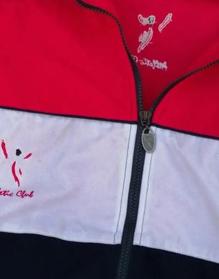 Chaqueta Athletic Caballero Azul y Roja