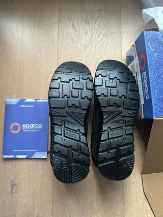 Zapatos Sparco Practice Talla 42 Negros Rojos