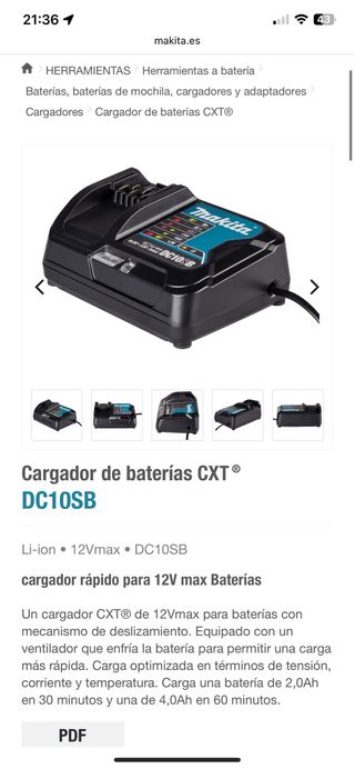 Lote herramientas Makita 12v BL