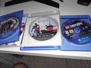 Lote Videojuegos PS4/PS3: Far Cry Battlefield LEGO