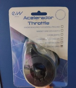 Acelerador Throttle eWheel para patinete