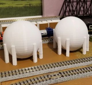 2 Tanques de Gas para Maquetas