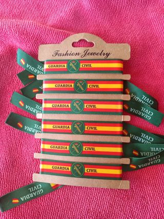 Set llavero bolígrafo pulsera Guardia Civil