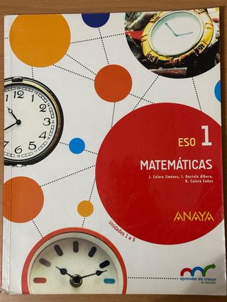 Matemáticas 1.