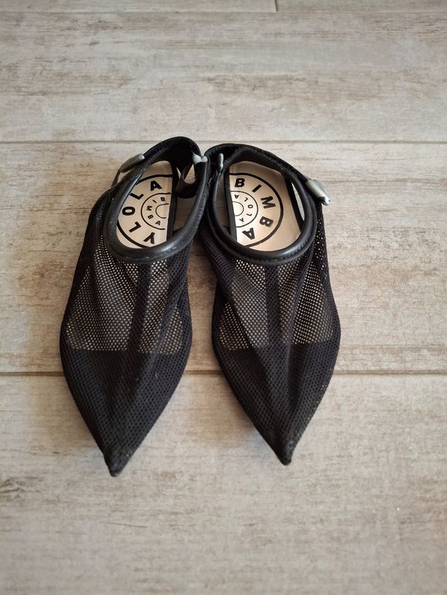 Zapatos Malla BIMBA Y LOLA Negros