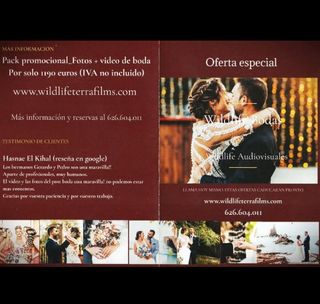 Fotos y vídeo de bodas