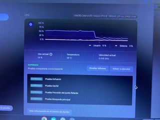 Acer Chromebook Linux Negro/Azul