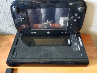 Nintendo Wii U Negra Completa