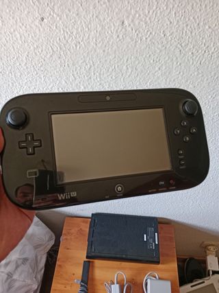 Nintendo Wii U Negra Completa