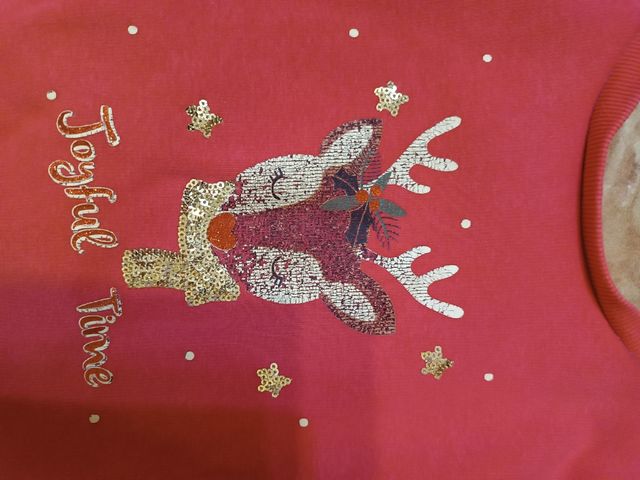 Felpa Natale Bambina 3 Anni