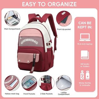 Mochila escolar Amythe 23L nueva