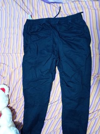 Pantalón Zara Negro Hombre