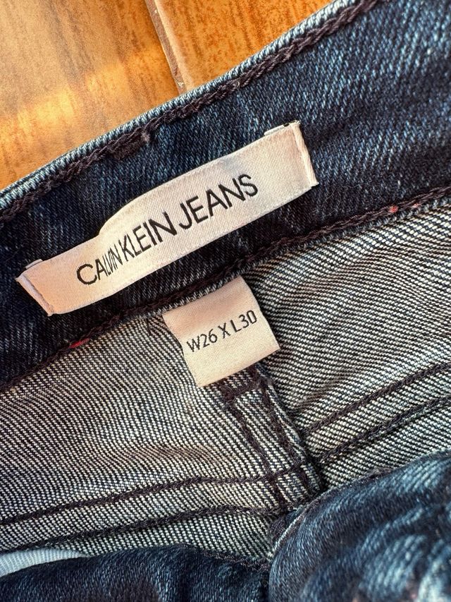 Jeans Calvin Klein Ragazza Blu