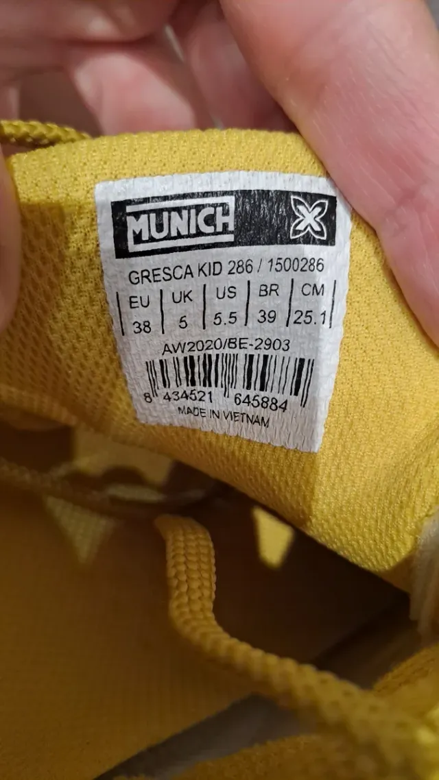 Zapatillas Munich Futbol Gresca 286