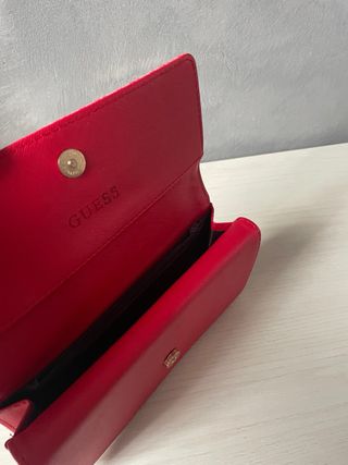 Portafoglio Guess Rosa Monogram