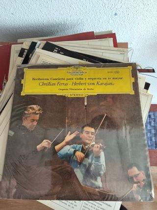 Vinilo Beethoven Concierto Violín DG