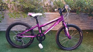 Bicicleta niña 20 aluminio