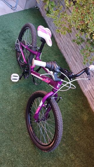 Bicicleta niña 20 aluminio