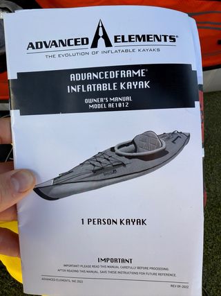 Kayak Hinchable Advanced Frame AE1012