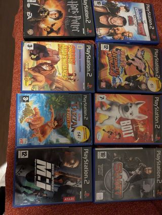 Lote 8 Juegos PlayStation 2 PS2