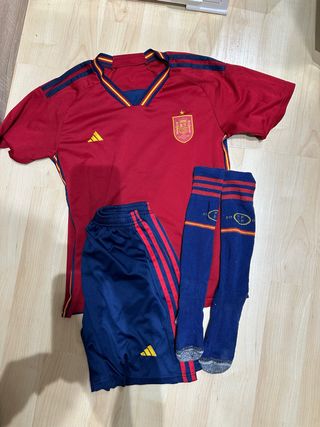 Conjunto Fútbol España Adidas Talla M