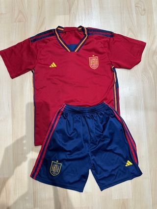 Conjunto Fútbol España Adidas Talla M