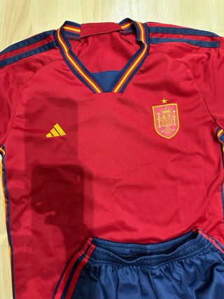 Conjunto Fútbol España Adidas Talla M