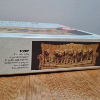 Puzzle Educa Panorama 1000 piezas cachorros