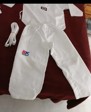 Kimono Taekwondo Ikara Blanco talla 130