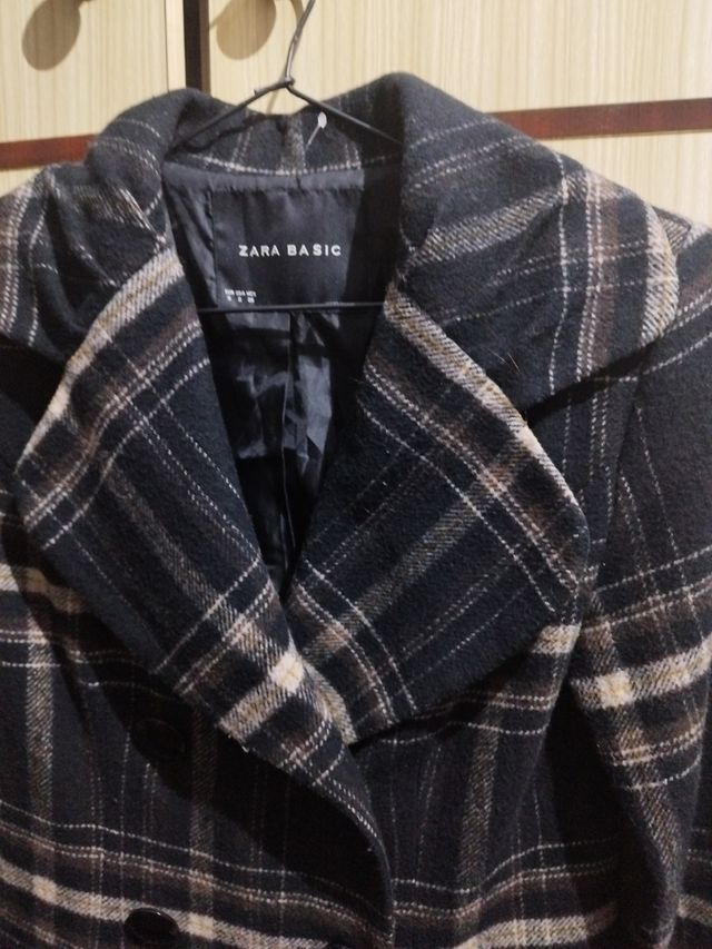 Vestido Zara cuadros invierno