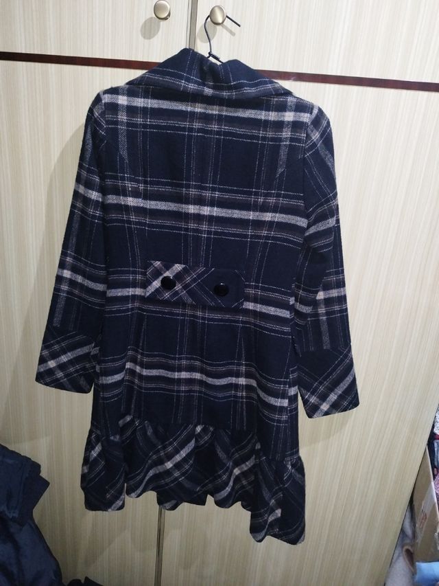 Vestido Zara cuadros invierno