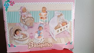 Barriguitas Cochecito Muñeca Rosa