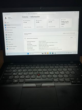 Portátil Lenovo ThinkPad L14 i5