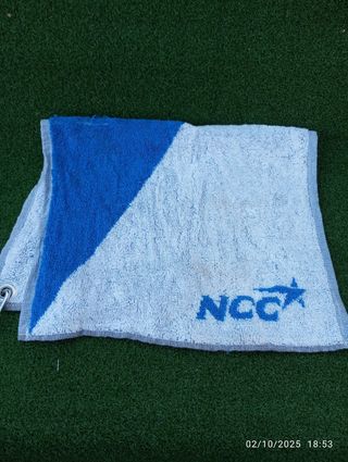 Toalla de golf NCC para limpiar palos de golf 